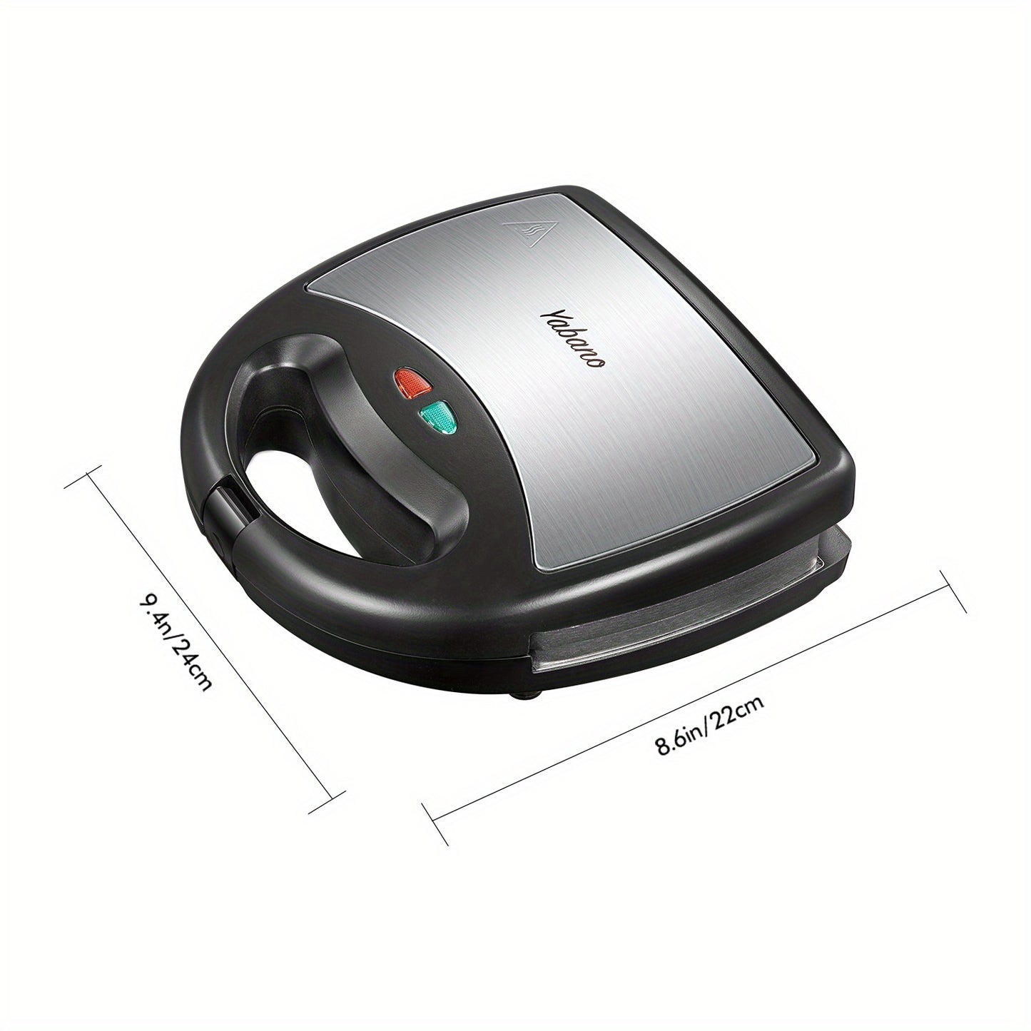 3-in-1 Yabano Sandwich Maker Plus | Waffle Maker, Panini Press & Toaster