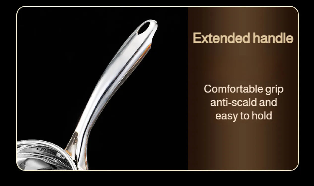 Stainless Steel Small Soup Pot Instant Noodle Cooking Pot for Induction Cooker Baby Foods Pot with Handle Kitchen Baking Tools