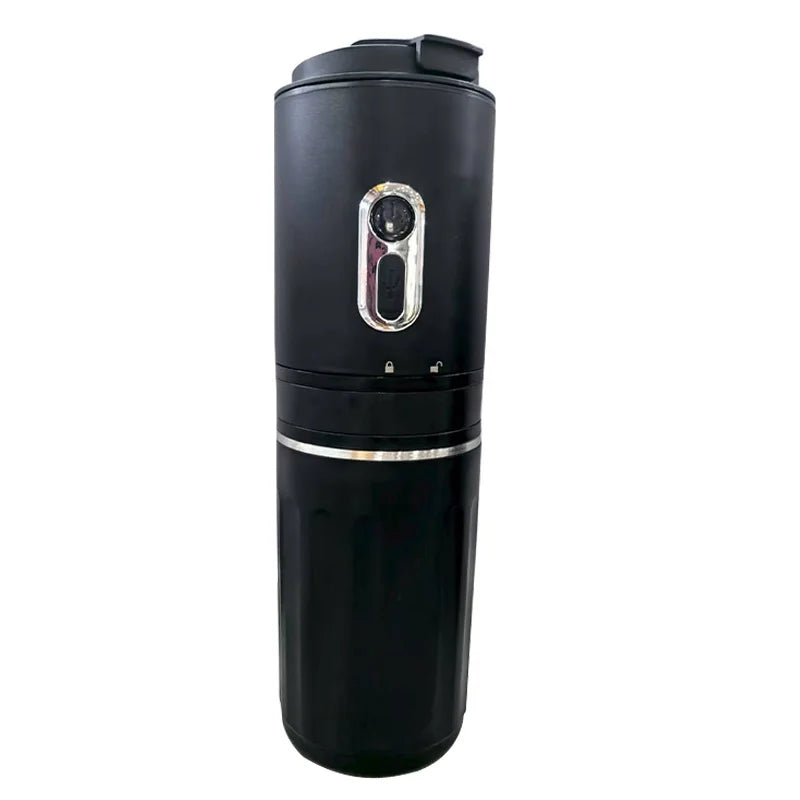 Portable Electric Capsule Grinding Coffee Maker Espresso Coffee Maker Travel and Car Hand Punch Outdoor Portable Coffee
