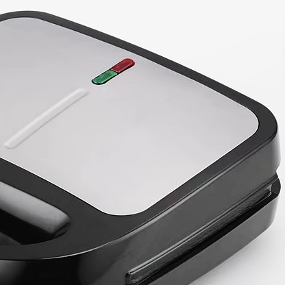 WNDSEVEN 3-in-1 Breakfast Machine | Toaster, Sandwich Maker & Waffle Grill