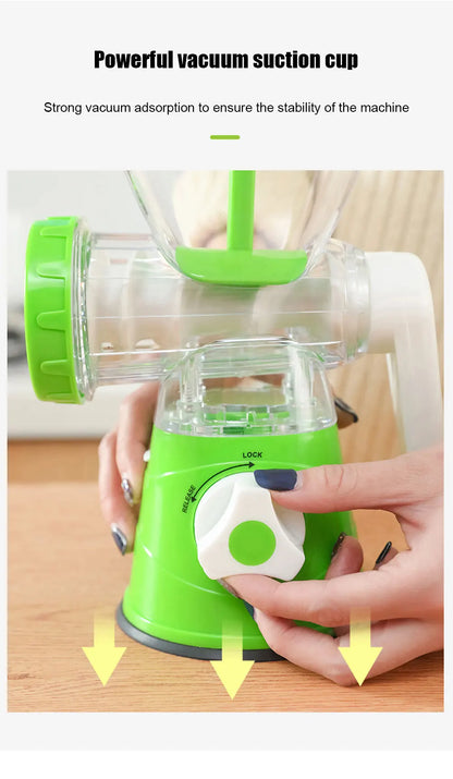 Meat Grinder Manual Processors Food Mincer Sausage Maker Stuffer Vegetable Chopper Blender Household Kitchen Enema Machine