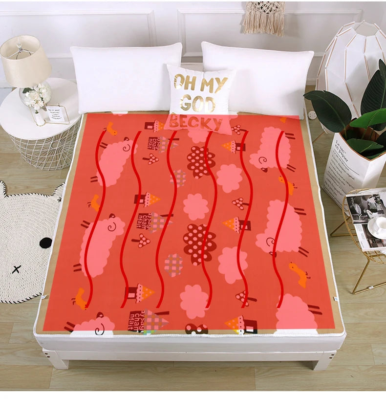 Electric Blanket 110/220V Automatic Protection Type Thickening Electric Blanket Body Warmer  Heated Blanket Electric Mat Carpet