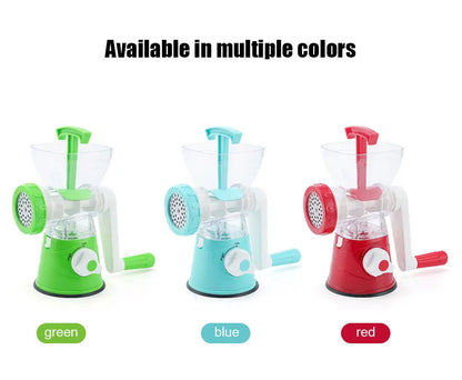 Meat Grinder Manual Processors Food Mincer Sausage Maker Stuffer Vegetable Chopper Blender Household Kitchen Enema Machine