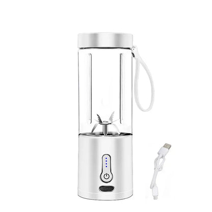 Portable Blender Powerful 6 Balde Personal juicer For Shakes And Smoothies Usb Rechargeable Portable Cup Fruit Fresh Juice Mixer