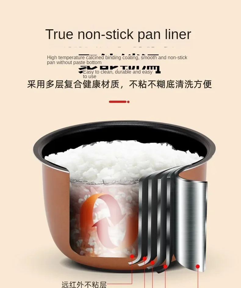 2L Portable Electric Rice Cooker for Car, Truck & Travel