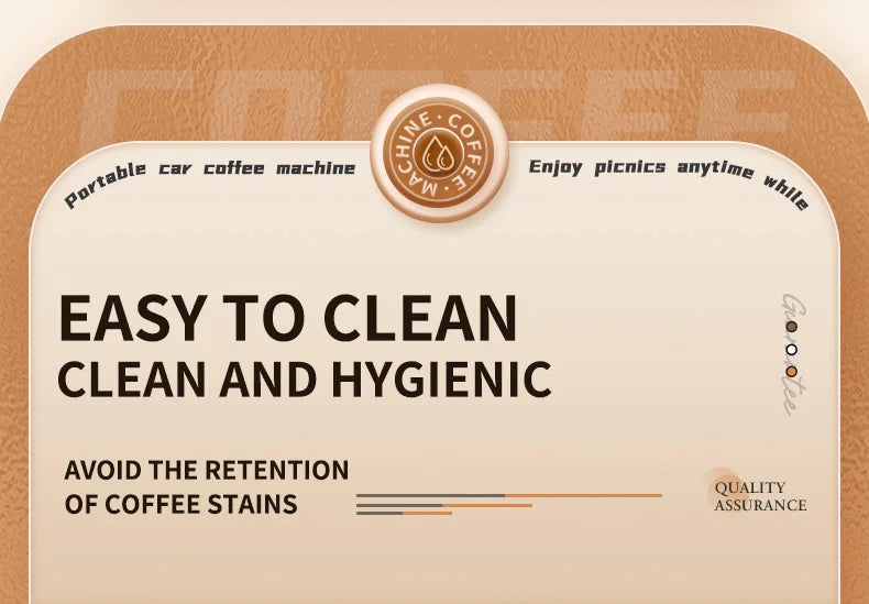 Portable Coffee Machine Coffee Maker Electric Capsule Ground Coffee Brewer Fit For Coffee Powder and Coffee Capsul Suitable