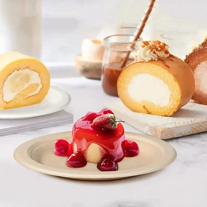 Premium Disposable Paper Plates – Pack of 50