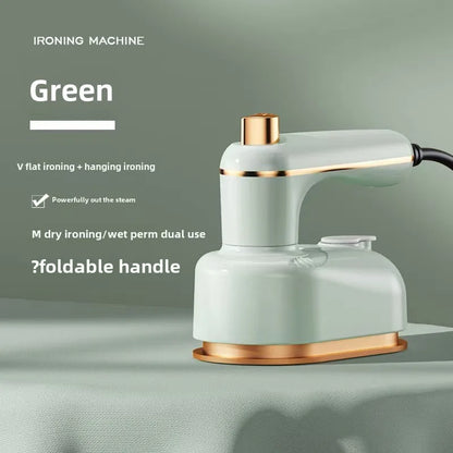 Portable Ironing Machine Handheld Steam Iron Flat and Hang Ironing 2 in 1 Heat Press Clothing Iron Machine Household Steam Iron