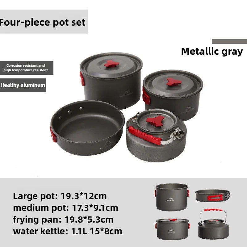 Mountainhiker New Set of Pots, Kettles, Outdoor Pots and Pans, Stoves, Camping Equipment, Cookware, Cookers, Cookers, Pots, Pots