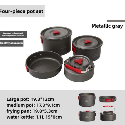 Mountainhiker New Set of Pots, Kettles, Outdoor Pots and Pans, Stoves, Camping Equipment, Cookware, Cookers, Cookers, Pots, Pots