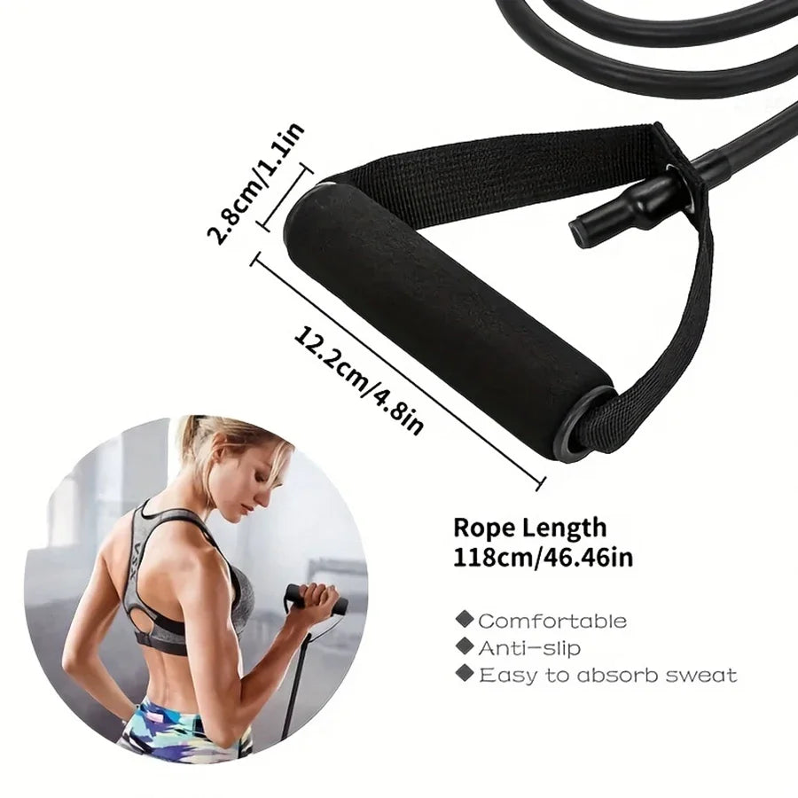 25LB/30LB Resistance Bands with Handles for Home Workouts and Strength Training - Perfect for Yoga, Pilates,and fitness equipm
