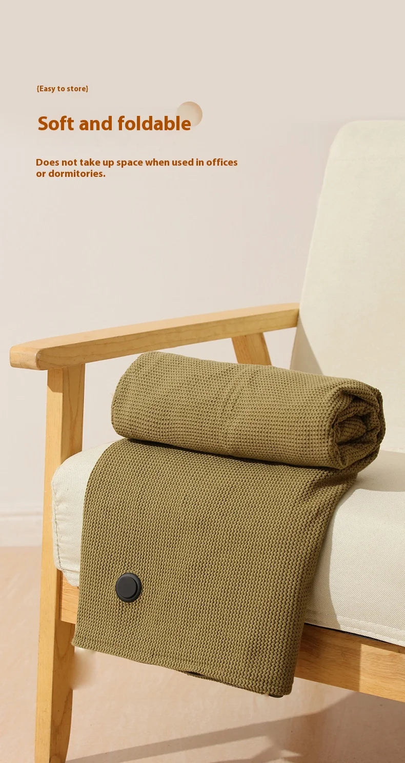 USB Electric Blanket Electric Heated Blanket Heating Usb Powered Heating Shawl Wraps for Women Wearable Heated Throw Blanket