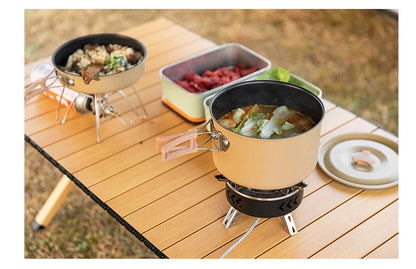 Mountainhiker New Set of Pots, Kettles, Outdoor Pots and Pans, Stoves, Camping Equipment, Cookware, Cookers, Cookers, Pots, Pots