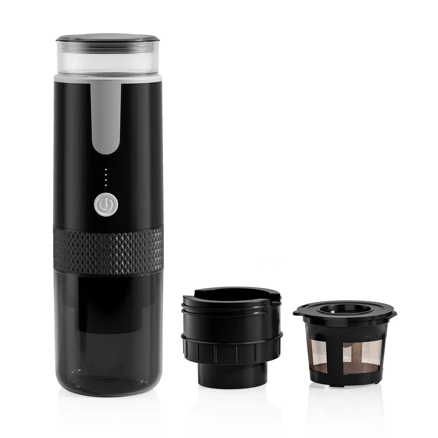 New Portable Wireless Coffee Maker Automatic Electric Capsule Ground Coffee Brewer Machine Fit Coffee Powder and Coffee Capsule