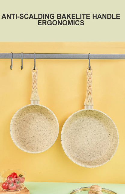 Non-Stick Pan Frying Pan Wok Pan Home Steak Skillet Pancake fried induction cooker gas stove special Saucepan Nonstick Pan