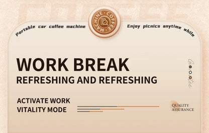 Portable Coffee Machine Coffee Maker Electric Capsule Ground Coffee Brewer Fit For Coffee Powder and Coffee Capsul Suitable