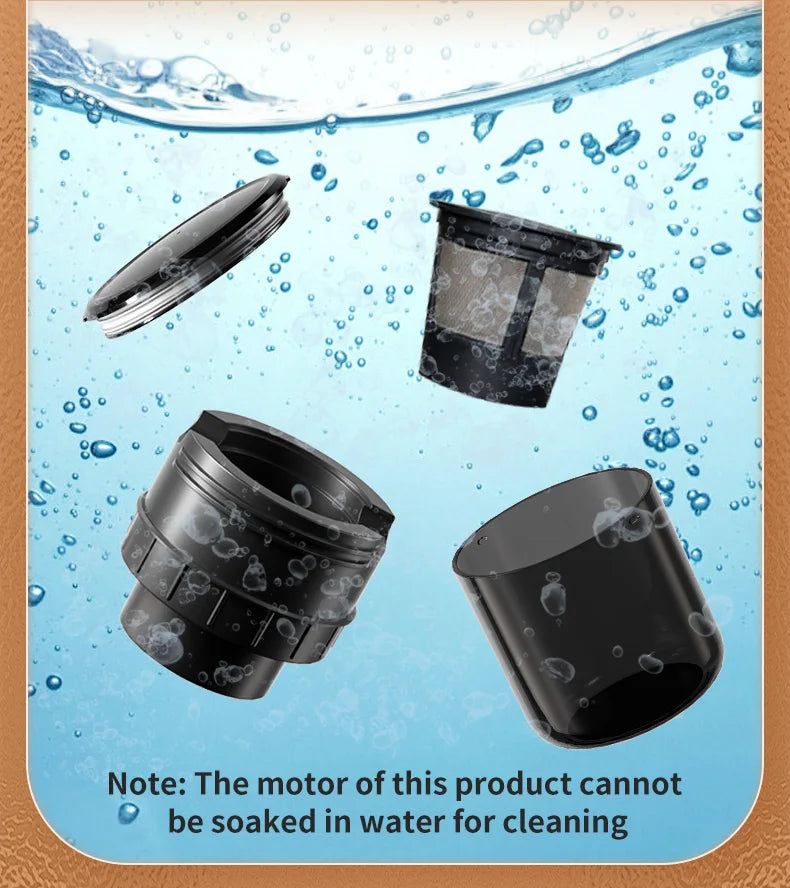 Portable Coffee Machine Coffee Maker Electric Capsule Ground Coffee Brewer Fit For Coffee Powder and Coffee Capsul Suitable