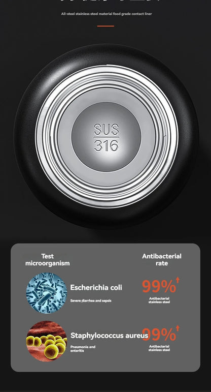 2L Thermos Insulated Water Bottle Hot Water Bottle Vacuum Flask Smart coffee drinkware cup Stainless Steel Double Wall Kettles