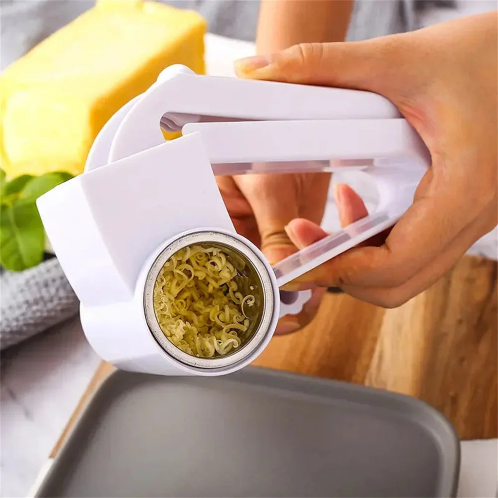 Hand-Cranked Rotating Cheese Grater Creative Kitchen Cheese Shredder Multi-functional Cheese Grater for Kitchen