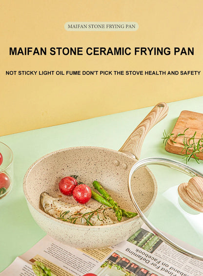 Non-Stick Pan Frying Pan Wok Pan Home Steak Skillet Pancake fried induction cooker gas stove special Saucepan Nonstick Pan