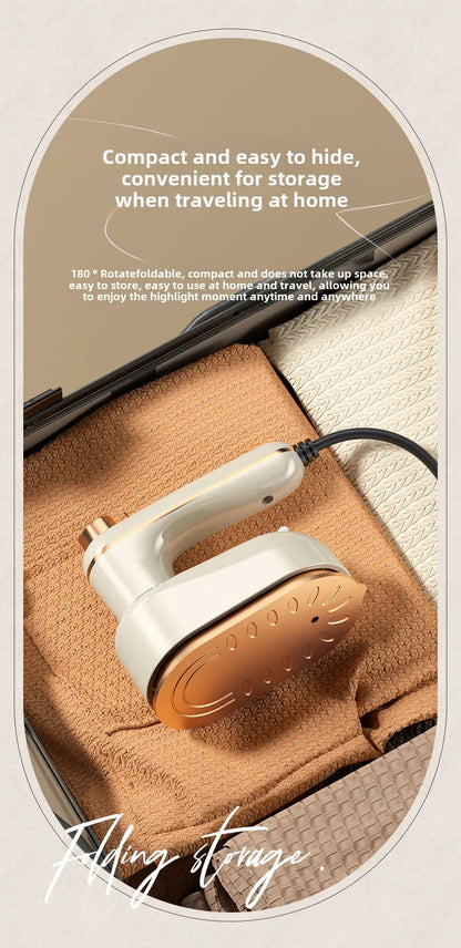 Portable Ironing Machine Handheld Steam Iron Flat and Hang Ironing 2 in 1 Heat Press Clothing Iron Machine Household Steam Iron