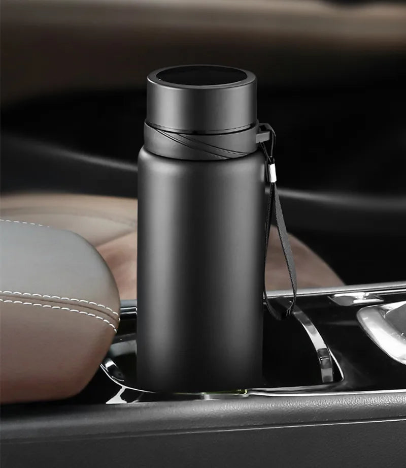 Double Stainless Steel Vacuum Flask With Filter Large Capacity Portable Sport Thermos Mug Coffee Tea Tumbler 1000ml/1600ml
