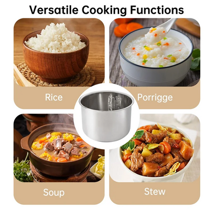 Instant Pot 6 Quart Replacement Inner Pot – 304 Stainless Steel Cooking Bowl