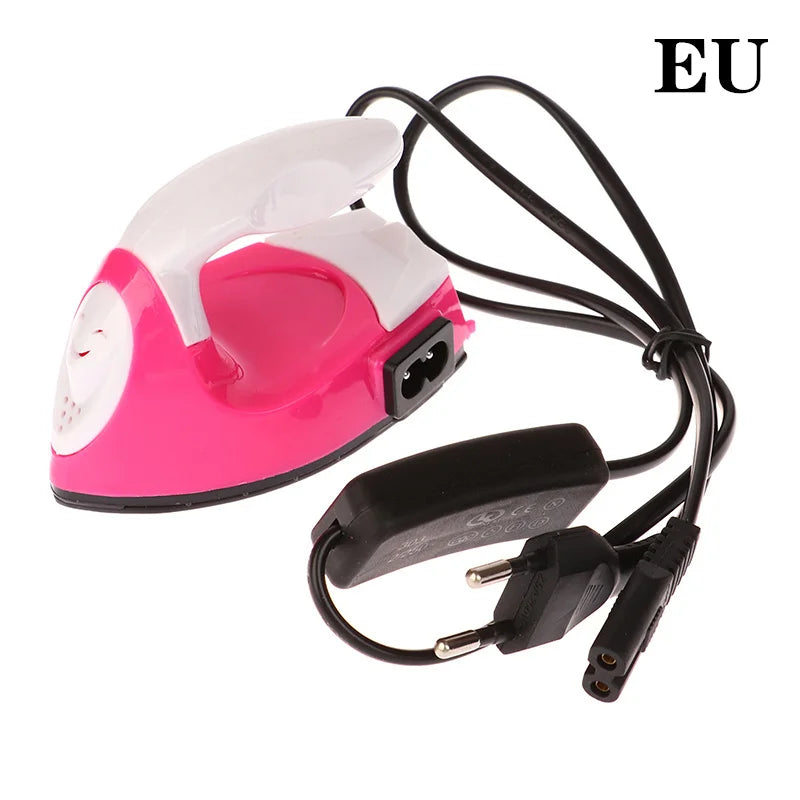 Mini Craft Iron Electric Iron Portable Handy Heat Press DIY Small Iron For Ironing Clothes Laundry Appliances EU/US Plug