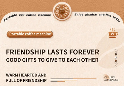 Portable Coffee Machine Coffee Maker Electric Capsule Ground Coffee Brewer Fit For Coffee Powder and Coffee Capsul Suitable