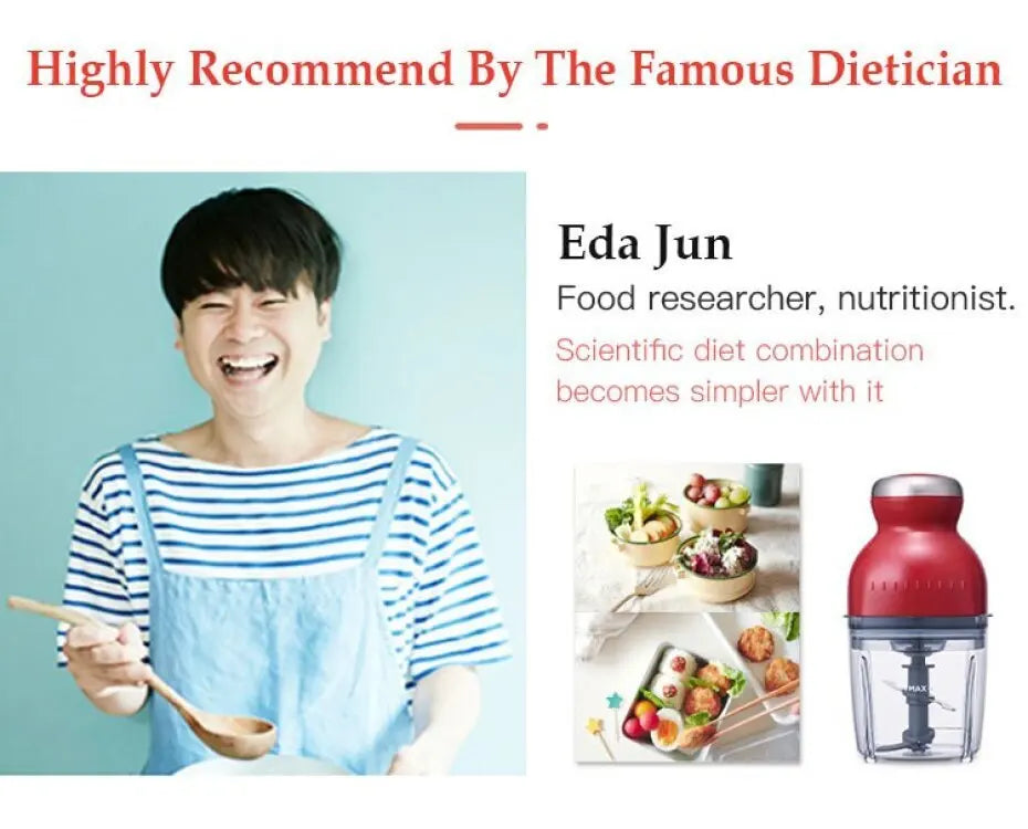 Intelligent Electric Cuisinart Easily Create Delicious Meals Multifunctional Blender Kitchen Tools