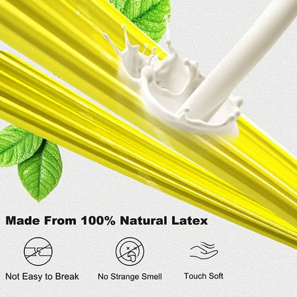 Resistance Bands 3 Pack - Elastic Exercise Bands for Physical Therapy, Recovery, Workout Strength Training - Women, Yoga, Arms,