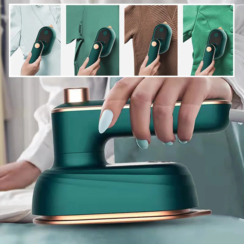 Professional Mini Wet Dry Ironing Machine Heat Press Machine Portable Electric Iron Steamer Handheld For Home Dormitory Travel