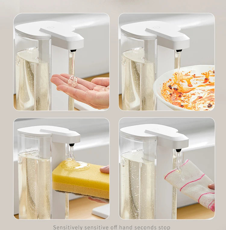 Automatic Touchless Soap Dispenser with Sensor Control
