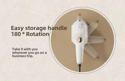 Portable Ironing Machine Handheld Steam Iron Flat and Hang Ironing 2 in 1 Heat Press Clothing Iron Machine Household Steam Iron