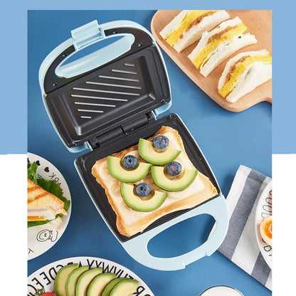 Multifunction Sandwich Maker Fast Heating Toaster Home Breakfast Making Machine Kitchen Electric Baking Pan Roast Meat Omelette