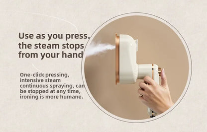 Portable Ironing Machine Handheld Steam Iron Flat and Hang Ironing 2 in 1 Heat Press Clothing Iron Machine Household Steam Iron