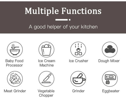 Intelligent Electric Cuisinart Easily Create Delicious Meals Multifunctional Blender Kitchen Tools