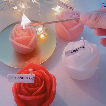 Scented Decorative Candle Aromatherapy Christmas Candles Wedding Birthday Party Decor Scented Candle Nordic Room Decor