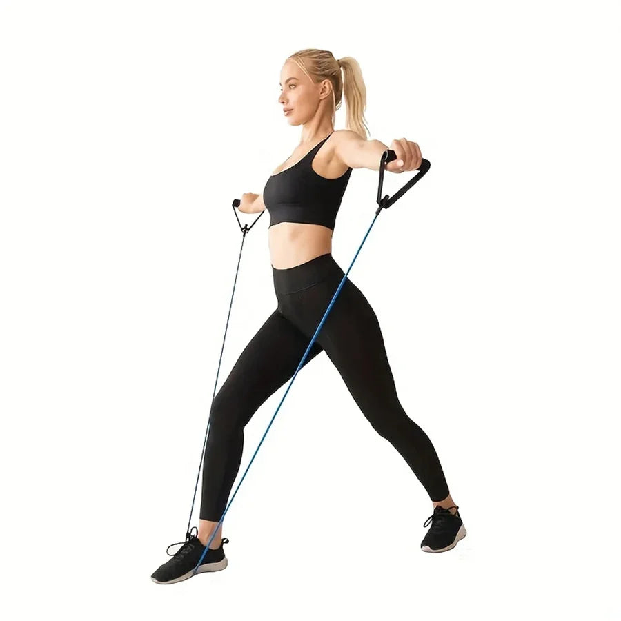 25LB/30LB Resistance Bands with Handles for Home Workouts and Strength Training - Perfect for Yoga, Pilates,and fitness equipm