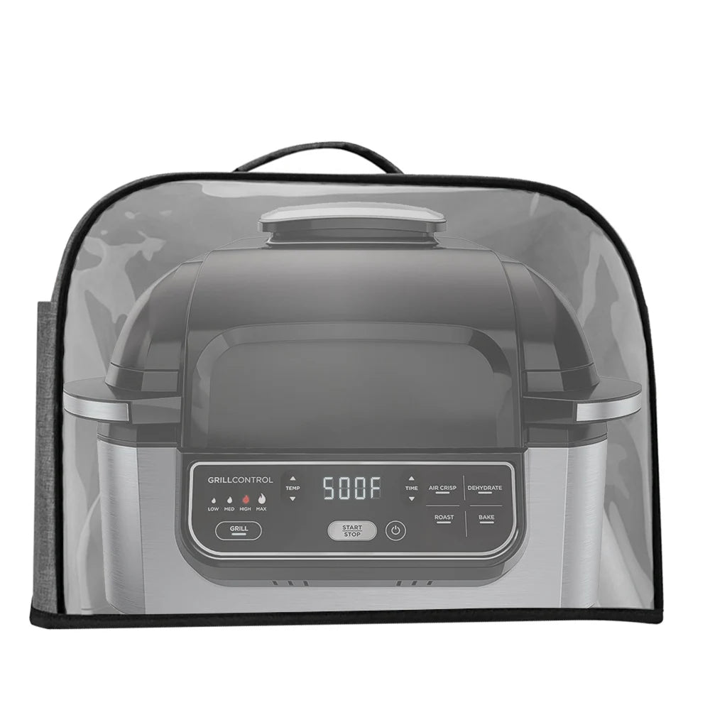 Toaster Cover Household Bread Baking Durable With Storage Pockets For Ninja Foodi Grill Air Fryer Hood Kitchen Dust Cap