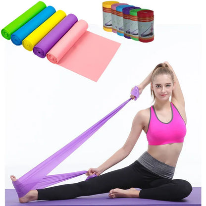 Resistance Bands for Working Out Exercise Bands Physical Therapy Outdoor Fitness Training Pilates Home Gym Stretch Elastic Band
