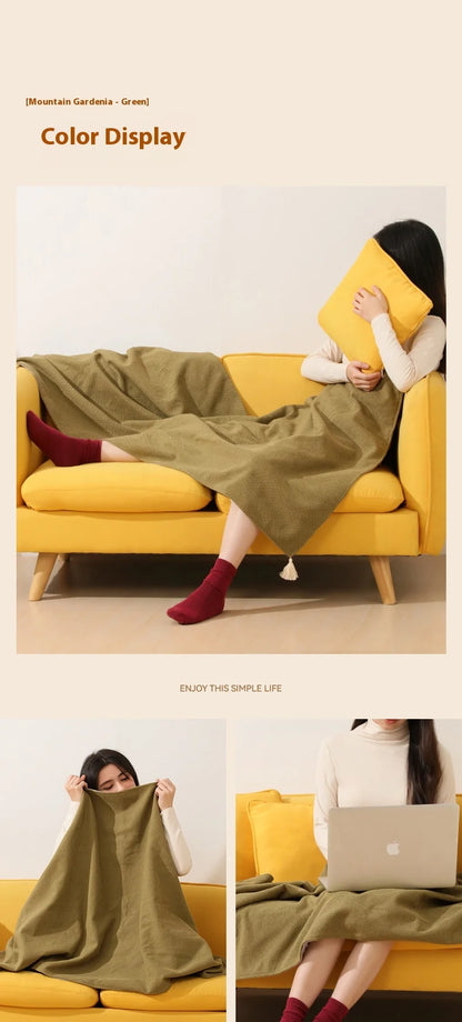 USB Electric Blanket Electric Heated Blanket Heating Usb Powered Heating Shawl Wraps for Women Wearable Heated Throw Blanket