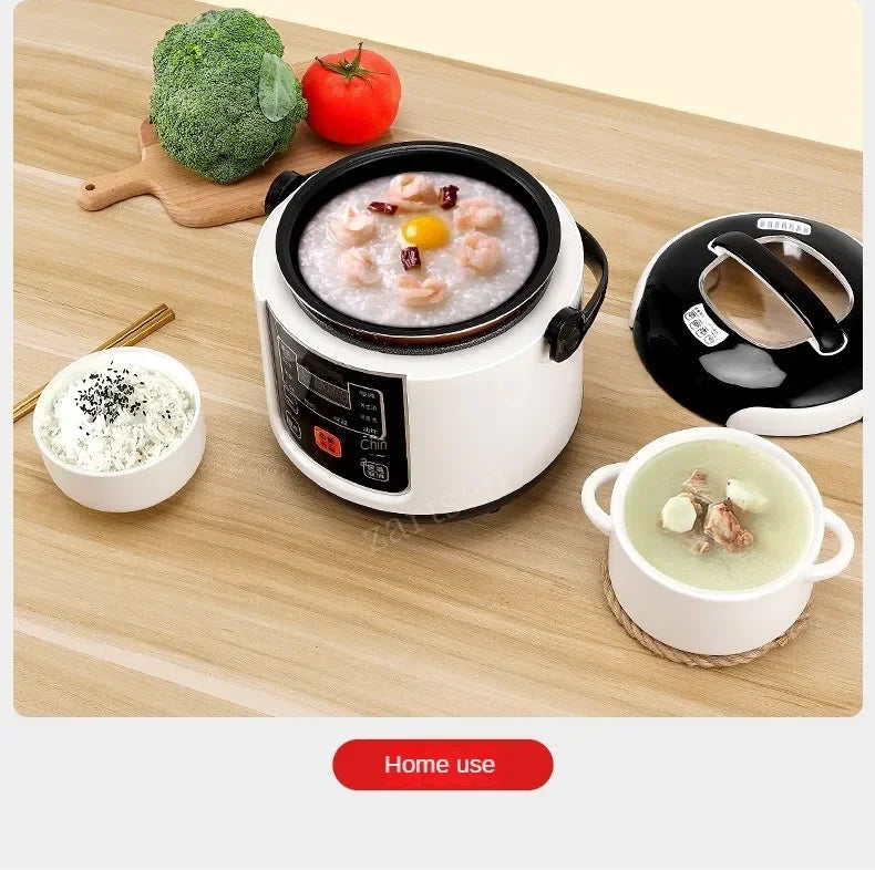 2L Portable Electric Rice Cooker for Car, Truck & Travel