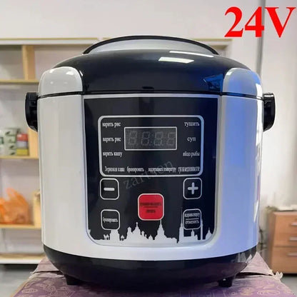 2L Portable Electric Rice Cooker for Car, Truck & Travel