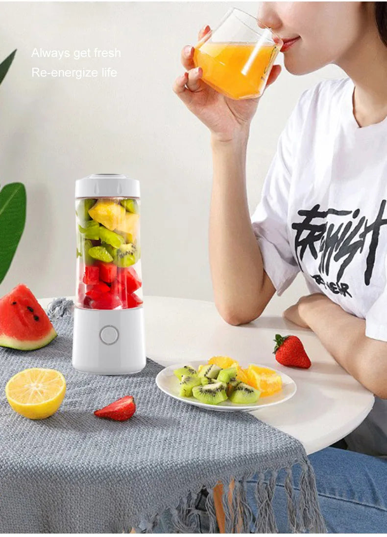 Electric Blender Mitsubishi Suitable Portable Multifunctional Juicer, Small Household Juicer Cup, Mini Electric Juice Maker