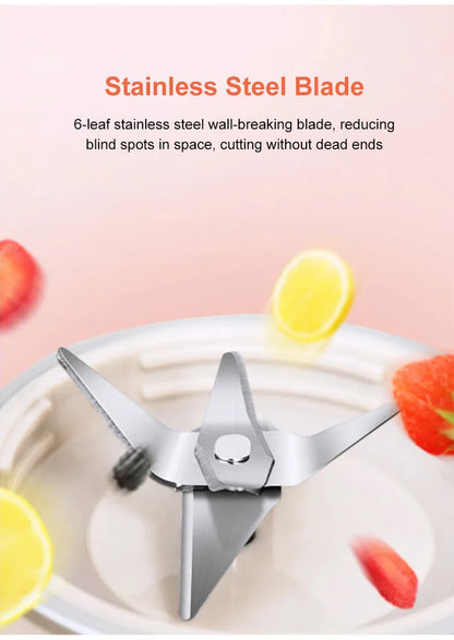 Electric Blender Mitsubishi Suitable Portable Multifunctional Juicer, Small Household Juicer Cup, Mini Electric Juice Maker