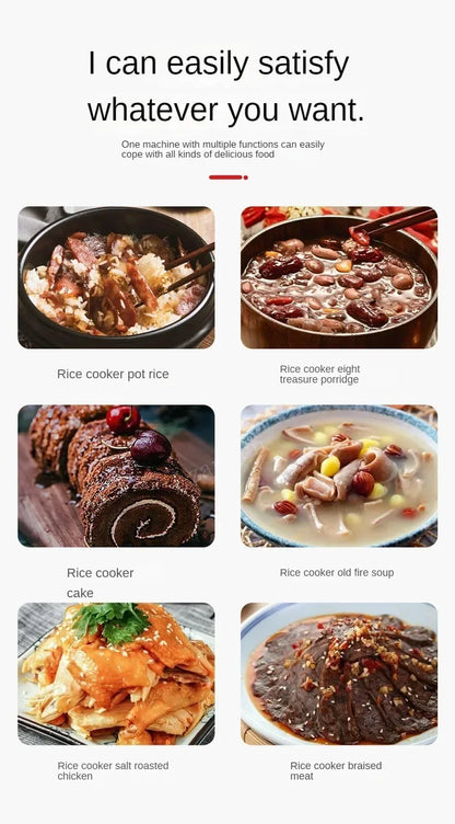 2L Portable Electric Rice Cooker for Car, Truck & Travel