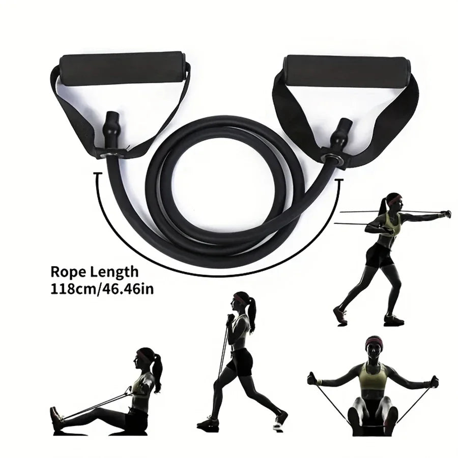 25LB/30LB Resistance Bands with Handles for Home Workouts and Strength Training - Perfect for Yoga, Pilates,and fitness equipm