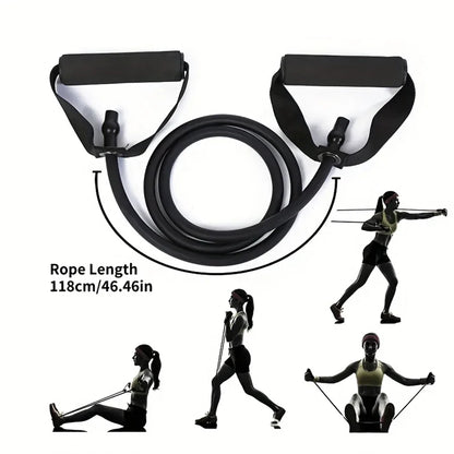 25LB/30LB Resistance Bands with Handles for Home Workouts and Strength Training - Perfect for Yoga, Pilates,and fitness equipm