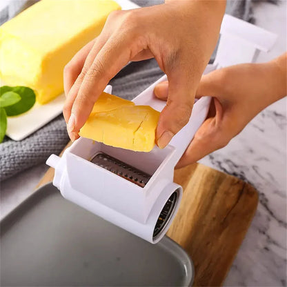 Hand-Cranked Rotating Cheese Grater Creative Kitchen Cheese Shredder Multi-functional Cheese Grater for Kitchen
